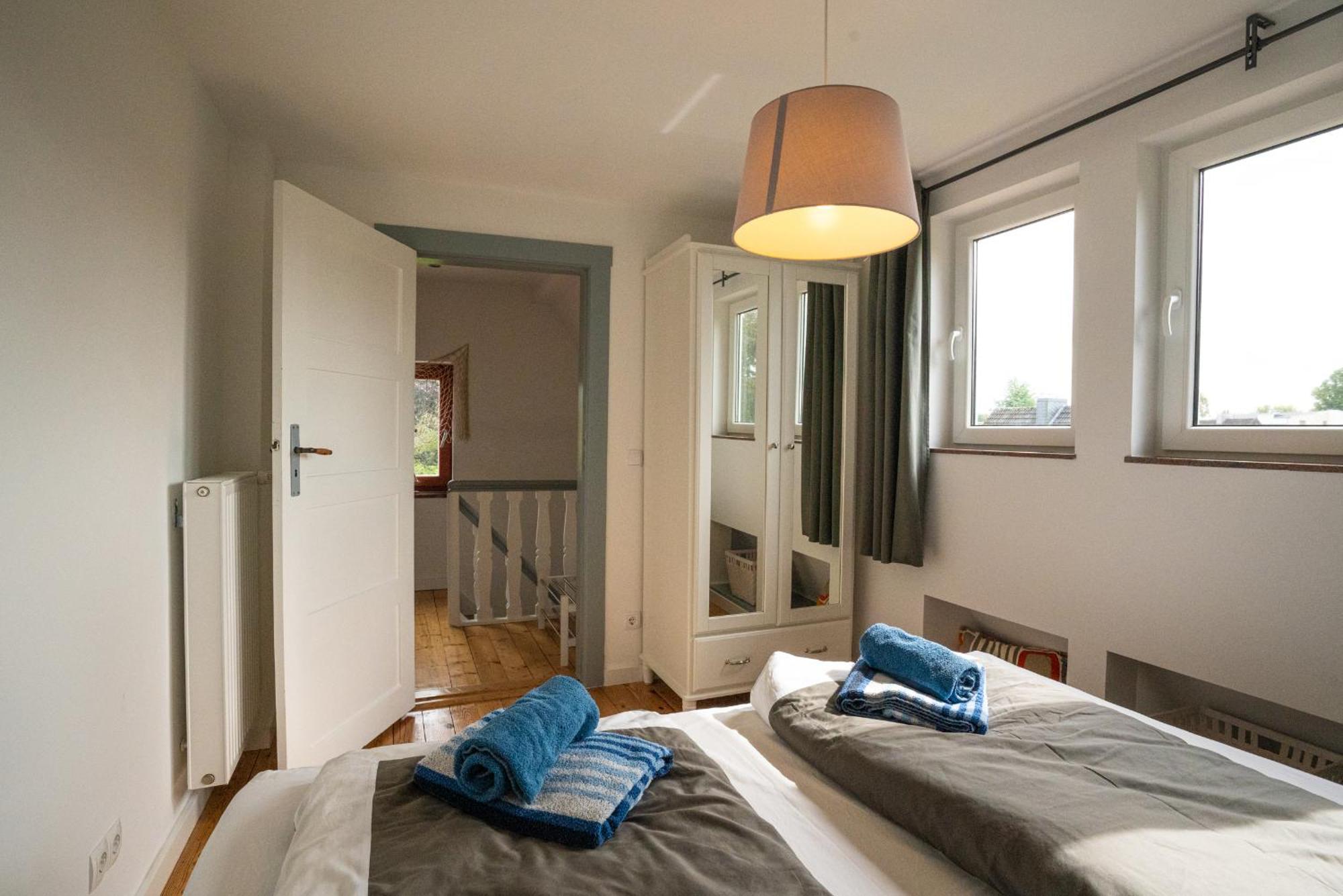 Ferienhaus Seeschwalbe Mit Grossem Garten Eckernförde エクステリア 写真